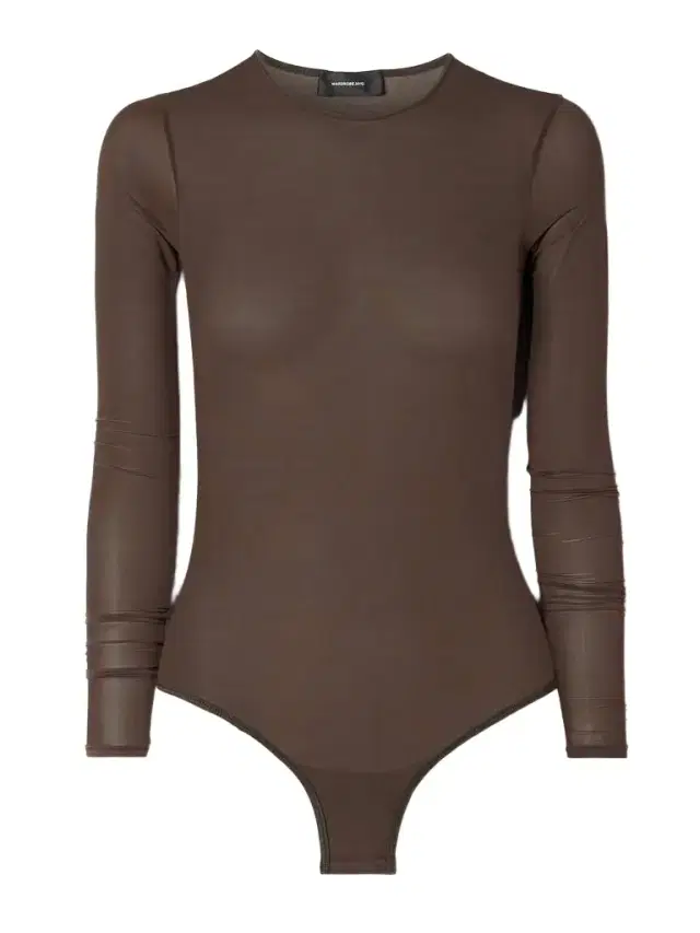 Stretch-jersey Thong Bodysuit