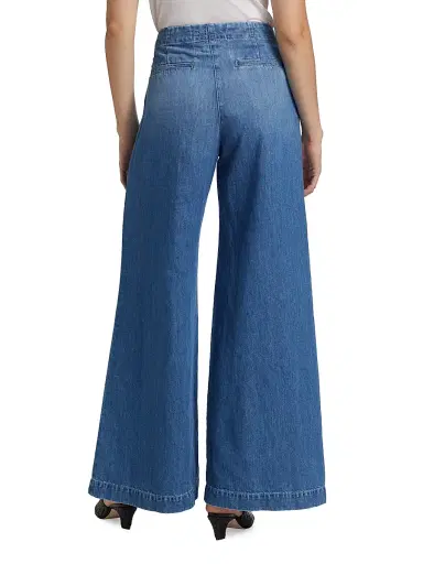 TWP Women's Dancing In The Dark Wide-Leg Jeans | Thumbnail 5