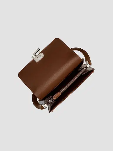 Ralph Lauren Collection Women's RL Cotton & Leather Crossbody Bag | Thumbnail 4