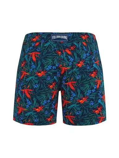 Vilebrequin Men's Tropical Flowers Swim Shorts - Blue Marine - Size XXL | Thumbnail 2 Vilebrequin Men's Tropical Flowers Swim Shorts - Blue Marine - Size XXL | Thumbnail 2