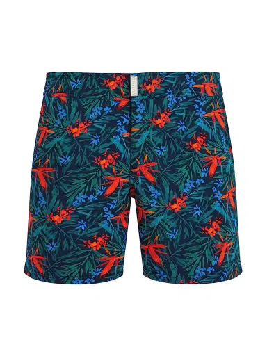 Vilebrequin Men's Tropical Flowers Swim Shorts - Blue Marine - Size XXL | Thumbnail 1 Vilebrequin Men's Tropical Flowers Swim Shorts - Blue Marine - Size XXL | Thumbnail 1