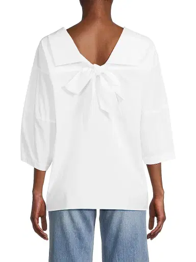 Harshman Women's Oriana Bow Blouse | Thumbnail 5