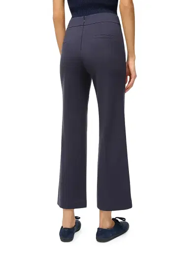 Staud Women's Knack Ankle-Length Pants - Navy - Size Medium | Thumbnail 3