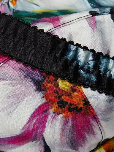 Dolce & Gabbana Women's Balconette Rose Print Bra - Mix Fiori Nero - Size XL | Thumbnail 6 Dolce & Gabbana Women's Balconette Rose Print Bra - Mix Fiori Nero - Size XL | Thumbnail 6