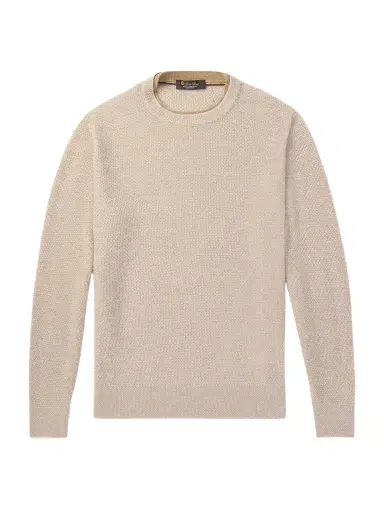 Loro Piana City Birdseye Baby Cashmere Sweater - Men | Thumbnail 1