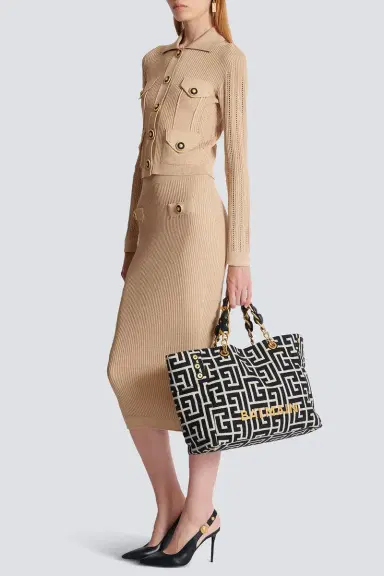 Balmain 1945 SOFT MOON HANDBAG | Thumbnail 3
