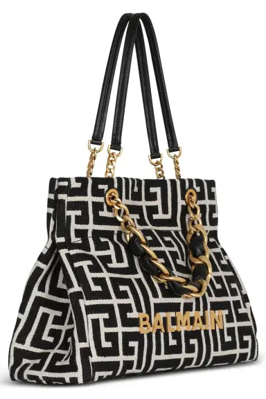 Balmain 1945 SOFT MOON HANDBAG | Thumbnail 4