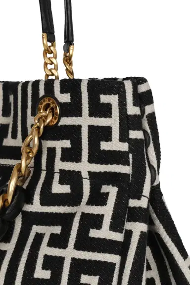 Balmain 1945 SOFT MOON HANDBAG | Thumbnail 6
