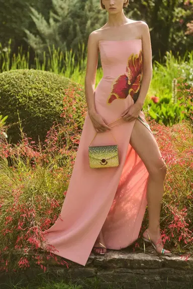 Costarellos Margita strapless gown | Thumbnail 2