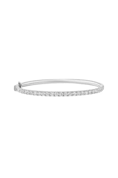 Melissa Kaye Medium Diamond Clara Cuff Bracelet | Thumbnail 1
