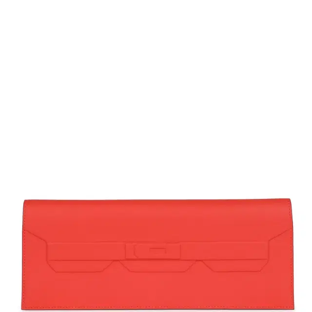 hermes Hermes Shadow Kelly Cut Orange Field Swift