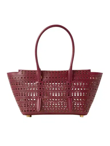 Alaïa New Mina 20 Laser-cut Leather Tote | Thumbnail 1
