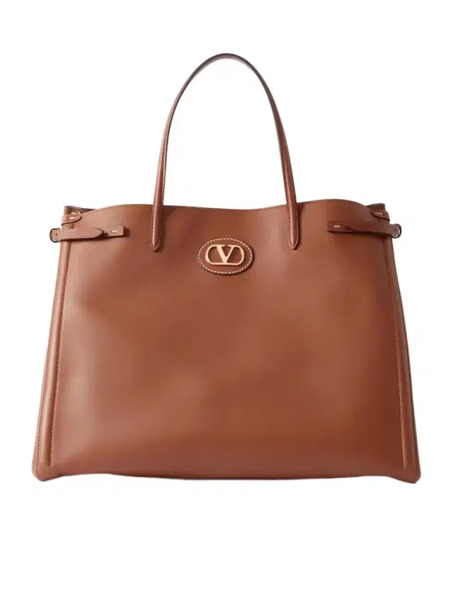 Antibes Large Appliquéd Leather Tote