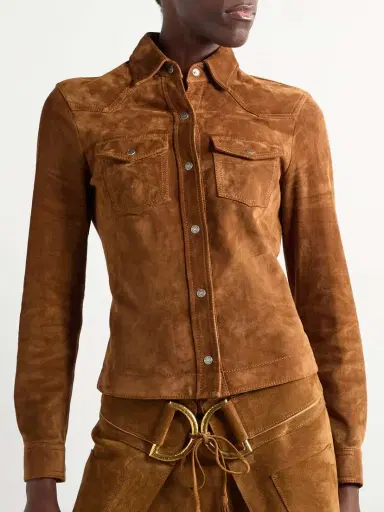 Tom Ford Suede Shirt | Thumbnail 3