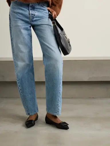 Roger Vivier Gommettine Buckled Mesh Ballet Flats | Thumbnail 2 Roger Vivier Gommettine Buckled Mesh Ballet Flats | Thumbnail 2