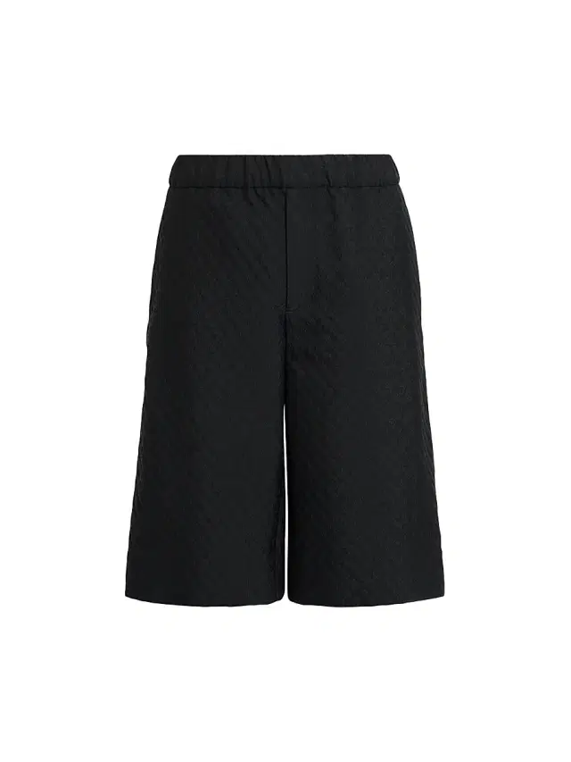 McQueen Men's Skull Jacquard Shorts - Black