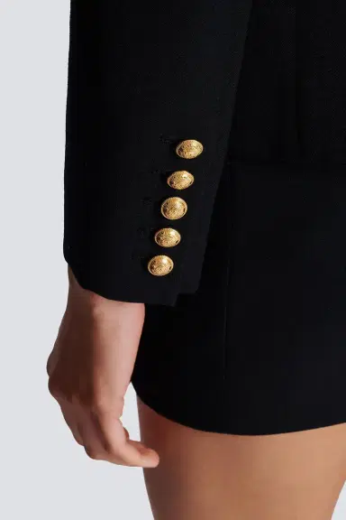 Balmain DOUBLE-BREASTED JACKET - NOIR | Thumbnail 8
