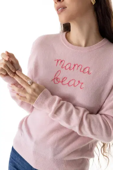 LINGUA FRANCA Mama Bear Crewneck | Thumbnail 3