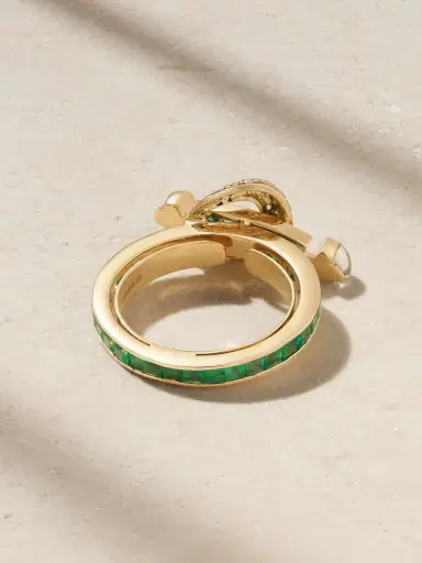Ananya Chakra 18-karat Gold Multi-stone Ring | Thumbnail 3 Ananya Chakra 18-karat Gold Multi-stone Ring | Thumbnail 3