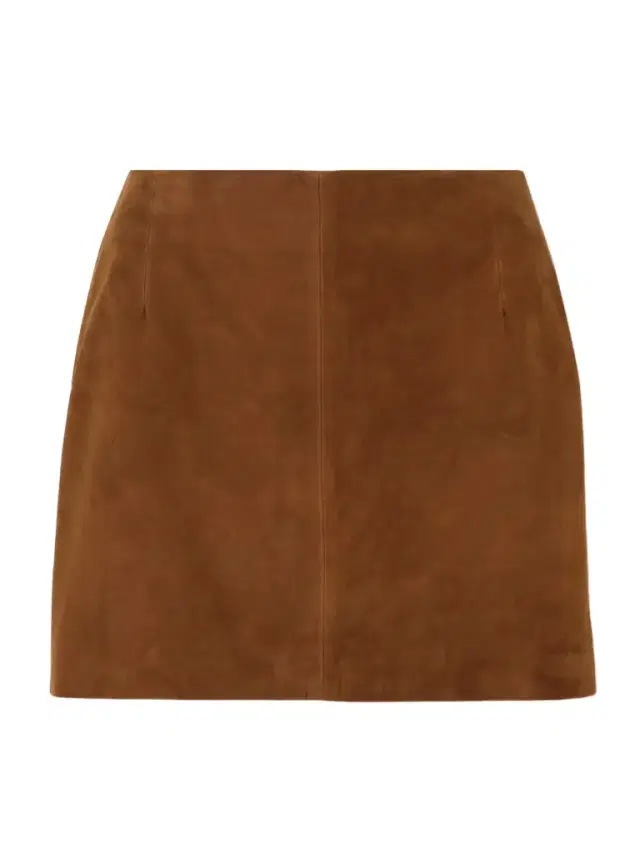 Remi Suede Mini Skirt