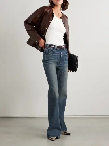 Nili Lotan Roe Mid-rise Flared Jeans | Thumbnail 2 Nili Lotan Roe Mid-rise Flared Jeans | Thumbnail 2