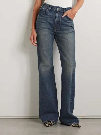 Nili Lotan Roe Mid-rise Flared Jeans | Thumbnail 3 Nili Lotan Roe Mid-rise Flared Jeans | Thumbnail 3
