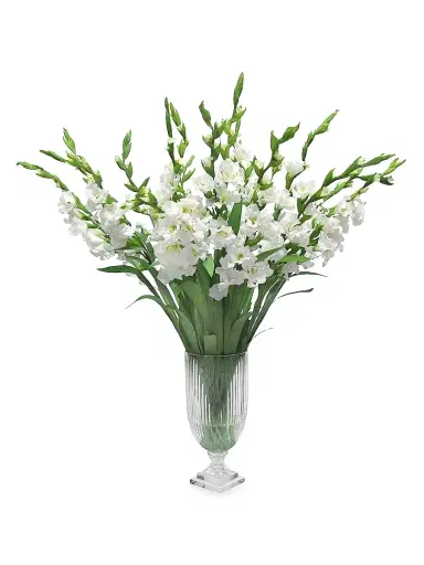 Winward Home Everyday Cut Vase White Gladiolus | Thumbnail 1
