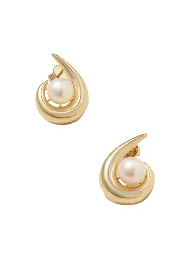 Mateo 14-karat Gold Pearl Earrings | Thumbnail 1