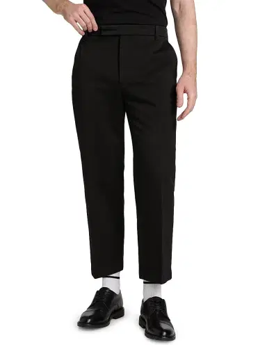 Thom Browne Men's Utility Twill Chino Trousers - Black - Size XL | Thumbnail 3