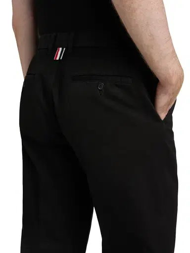 Thom Browne Men's Utility Twill Chino Trousers - Black - Size XL | Thumbnail 6