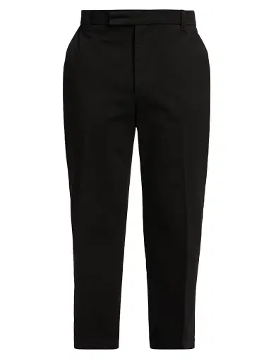 Thom Browne Men's Utility Twill Chino Trousers - Black - Size XL | Thumbnail 1