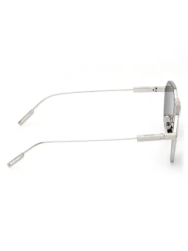 Zegna Men's 55MM Round Metal Sunglasses | Thumbnail 7 Zegna Men's 55MM Round Metal Sunglasses | Thumbnail 7