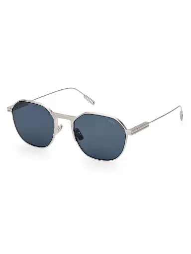 Zegna Men's 55MM Round Metal Sunglasses | Thumbnail 1 Zegna Men's 55MM Round Metal Sunglasses | Thumbnail 1