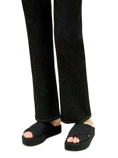 Naghedi Women's Laguna Platform Sandals - Onyx - Size 11 | Thumbnail 6
