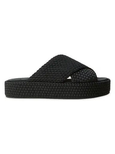 Naghedi Women's Laguna Platform Sandals - Onyx - Size 11 | Thumbnail 1