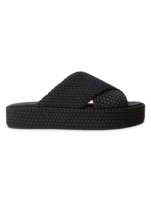 Naghedi Women's Laguna Platform Sandals - Onyx