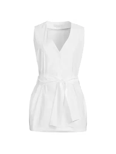 Harshman Women's Reya Belted Sleeveless Top | Thumbnail 1 Harshman Women's Reya Belted Sleeveless Top | Thumbnail 1