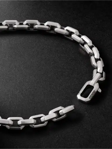 David Yurman Streamline® Brushed Sterling Silver ID Bracelet - Men | Thumbnail 3