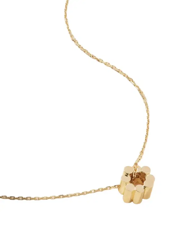 Viltier Edge 18-karat Gold Necklace