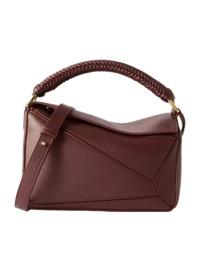 Puzzle Edge Small Leather Shoulder Bag