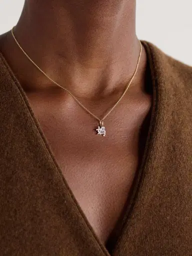 STONE AND STRAND 14-karat Gold Diamond Necklace | Thumbnail 2 STONE AND STRAND 14-karat Gold Diamond Necklace | Thumbnail 2