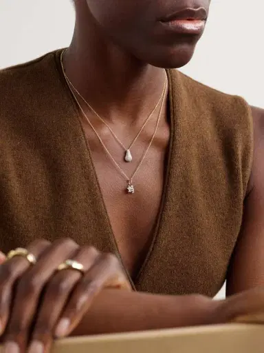 STONE AND STRAND 14-karat Gold Diamond Necklace | Thumbnail 5 STONE AND STRAND 14-karat Gold Diamond Necklace | Thumbnail 5