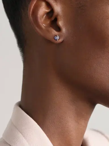 Melissa Joy Manning 14-karat Recycled Gold, Iolite And Herkimer Diamond Earrings | Thumbnail 2 Melissa Joy Manning 14-karat Recycled Gold, Iolite And Herkimer Diamond Earrings | Thumbnail 2