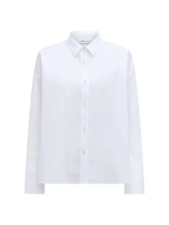 Callas Milano Women's Sirene Scarf Back Shirt - White