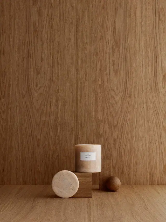 Frable Scented Marble Candle - Figue