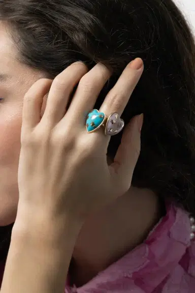 Storrow Pink Opal Anna Ring | Thumbnail 3