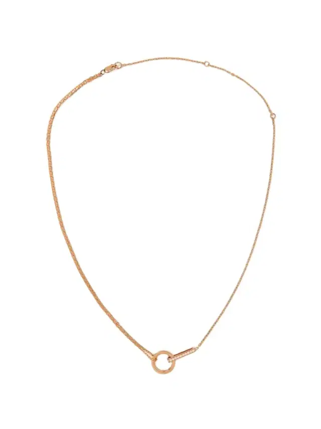 Repossi Berbère 18-karat Rose Gold Diamond Necklace