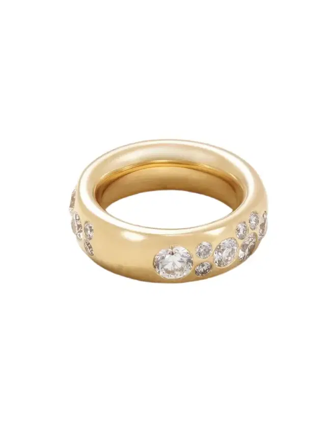 Gauge 18-karat Gold Diamond Ring
