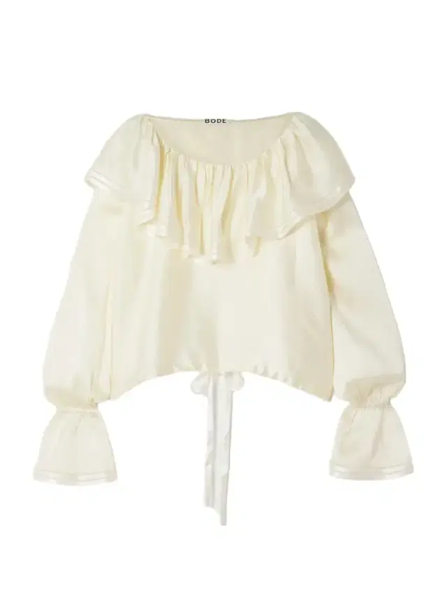 Claret Off-the-shoulder Ruffled Pointelle-trimmed Hammered-silk Blouse
