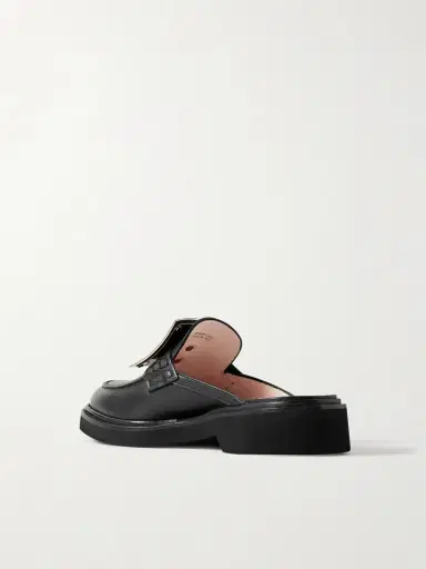 Roger Vivier Viv Rangers Embellished Leather Slippers | Thumbnail 3 Roger Vivier Viv Rangers Embellished Leather Slippers | Thumbnail 3